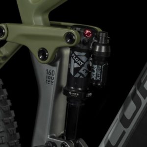 location vtt electrique tout suspendu enduro performance cube 160 TM