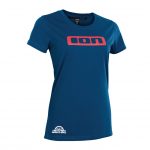 Tshirt de vélo VTT Femme Adulte bleu Ion Bike x Aravebike