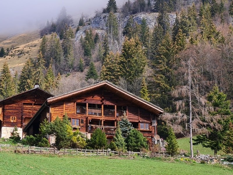 Appartement à louer dans vieille ferme d'alpage au Chinaillon Grand Bornand