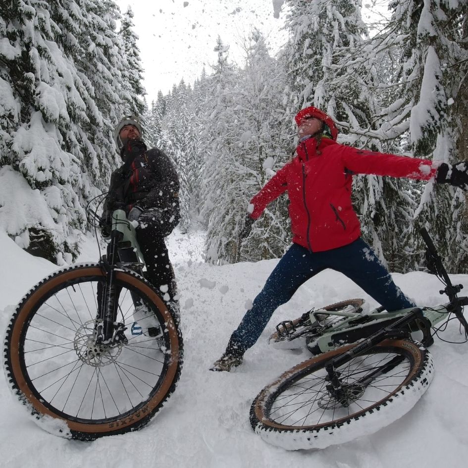 La Famil'e-Bike  Découverte Relax du VTTAE sur neige