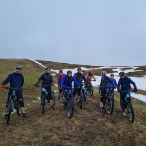 sortie vtt electrique hiver no snow aravis vallée (1)