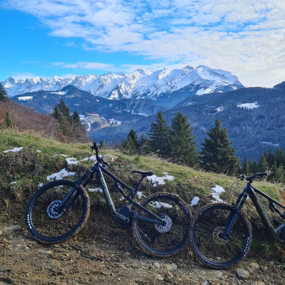 velo electrique no snow hiver sans neige