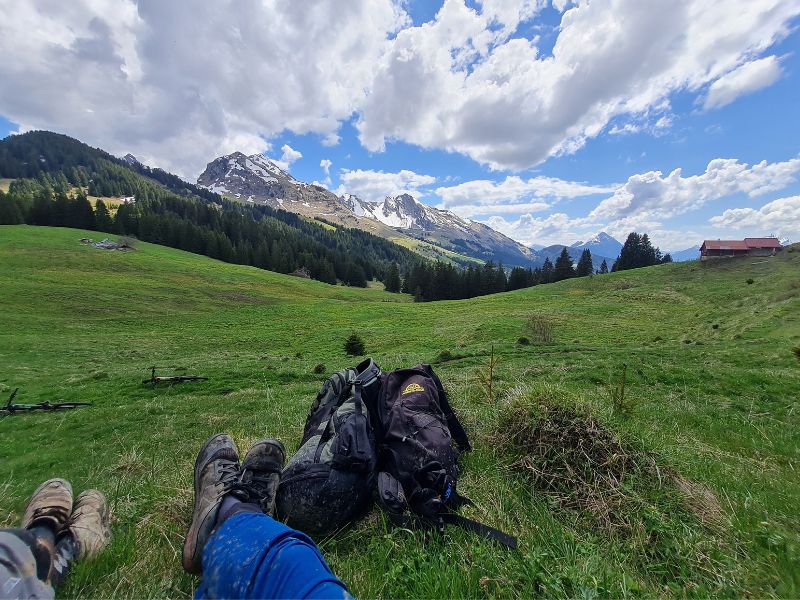 mont charvin en vtt electrique depuis montagne de sulens