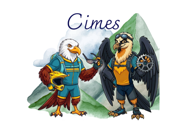 cimes cours VTT milan et gypaete