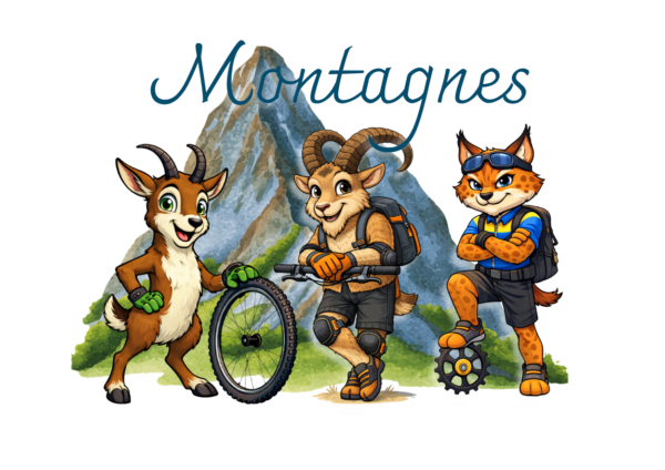 montagnes cours vtt chamois bouquetin lynx