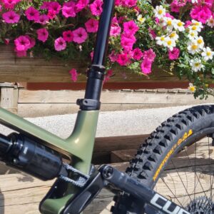 one77 tm cube enduro electrique vtt occasion tige de selle telescopique