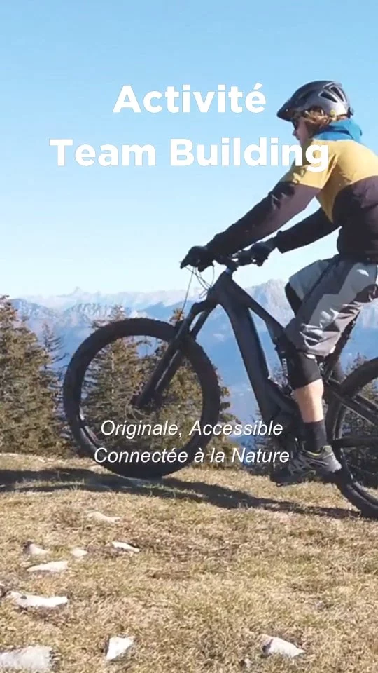 Une expérience inoubliable pour votre sortie d'équipe ? Choisissez la seule activité mêlant cohésion de groupe, sensations, accessibilité et découverte de paysages à couper le souffle : le VTT électrique en montagne.
Où chaque tournant dévoile un panorama à couper le souffle.
Où chaque descente procure une dose d'adrénaline pure.
Où chaque inspiration vous transporte au sommet.
#aravebike #activitéséminaire #teambuilgingsportif #activitééquipe #annecymountains #savoiemontblanc